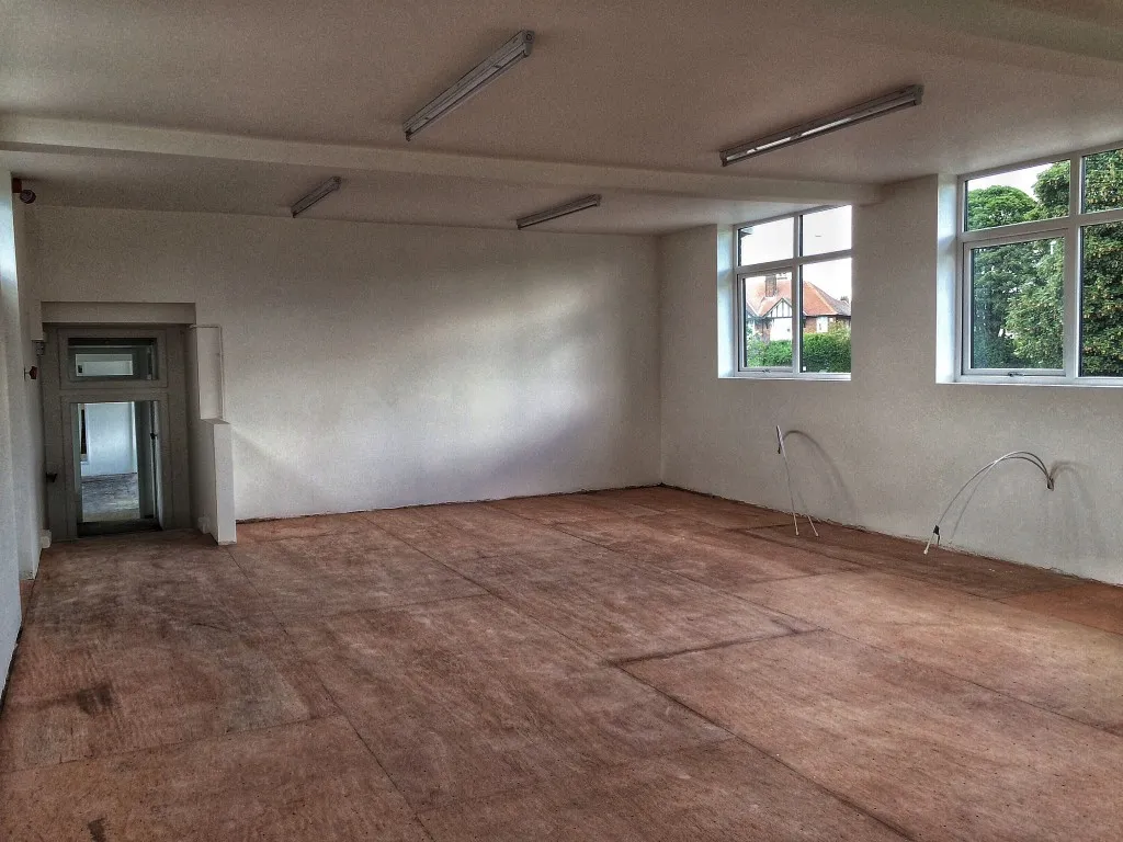 Dance Studio One pre-Harlequin floor
