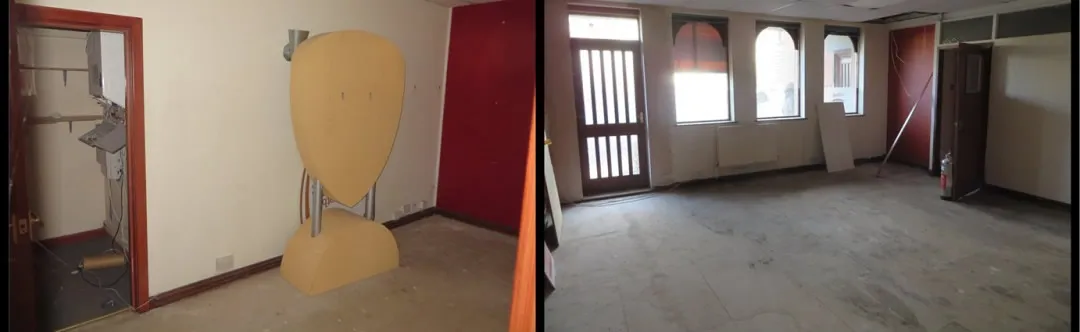 First look into our new dance studio as it is now